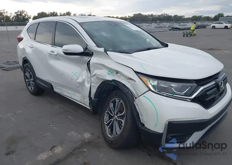 2020 Honda Cr-V 2Wd Ex-L z USA, uszkodzony, nr VIN 5J6RW1H8XLL013728